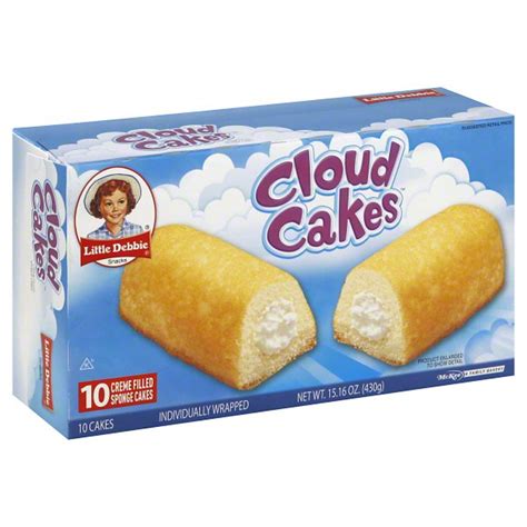 How much fat is in cloud cakes - calories, carbs, nutrition