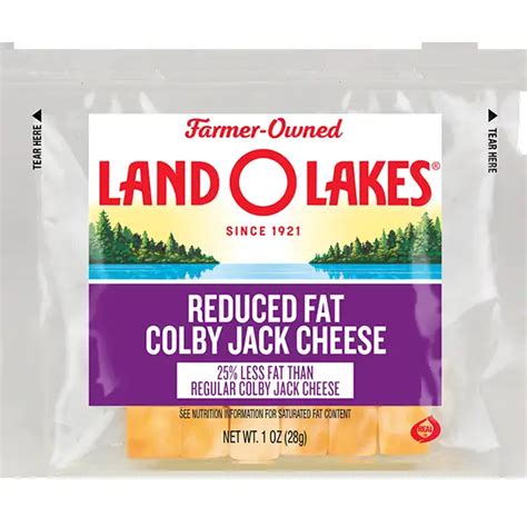 How much fat is in co-jack cheese - calories, carbs, nutrition