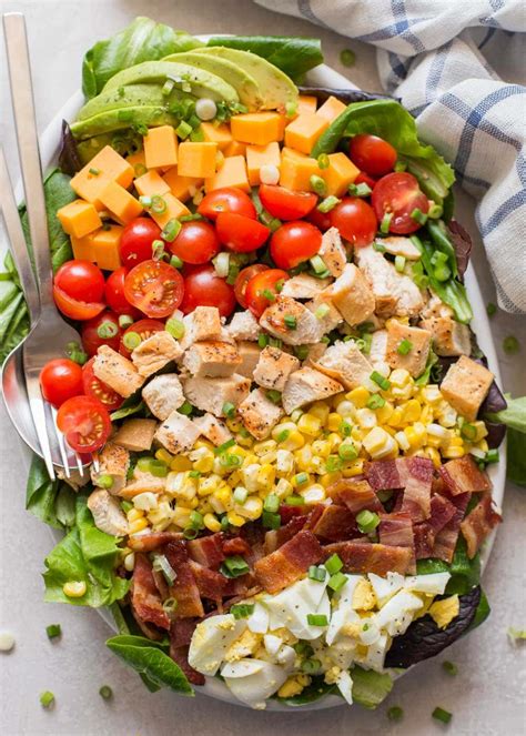 How much fat is in cobb salad bowl - calories, carbs, nutrition