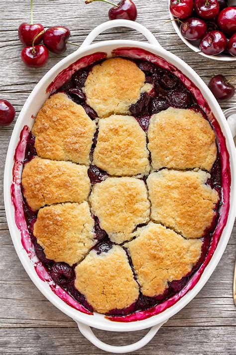 How much fat is in cobbler cherry biscuit topping fp slc=6x8 - calories, carbs, nutrition