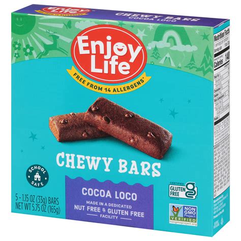 How much fat is in cocoa loco bar - calories, carbs, nutrition