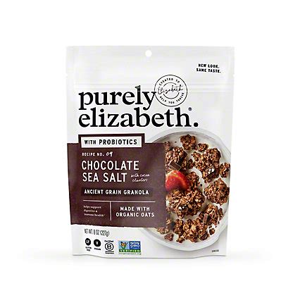 How much fat is in cocoa sea salt granola - calories, carbs, nutrition