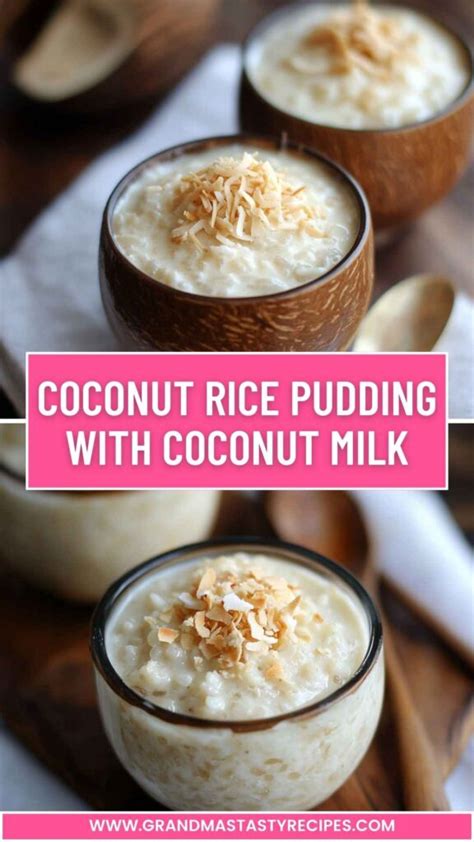 How much fat is in coconut rice pudding - calories, carbs, nutrition