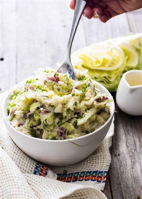 How much fat is in colcannon potatoes - calories, carbs, nutrition