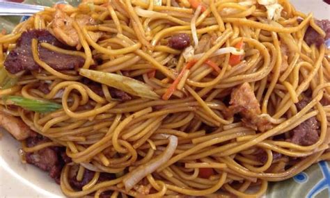 How much fat is in combo lo mein - calories, carbs, nutrition