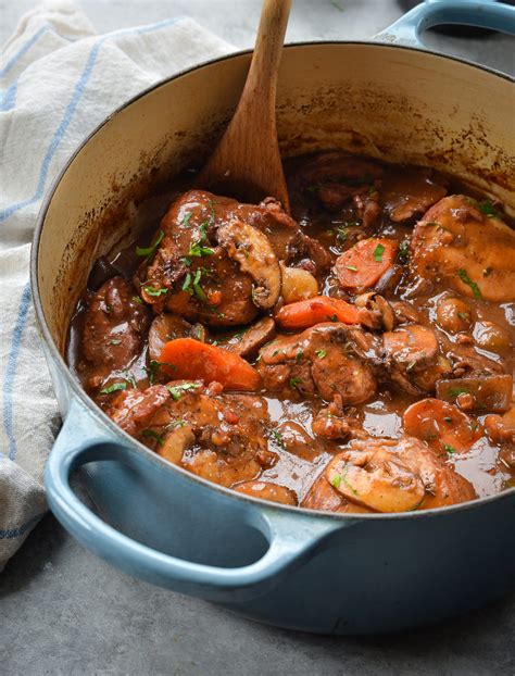 How much fat is in coq au vin - calories, carbs, nutrition