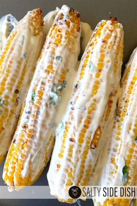 How much fat is in corn cob grilled mexican mayonnaise & cotija - calories, carbs, nutrition