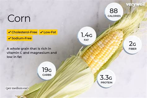 How much fat is in corn roasted 1/2 cup - calories, carbs, nutrition