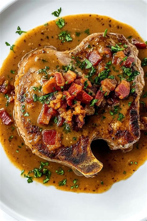 How much fat is in country fried pork chop & gravy - calories, carbs, nutrition