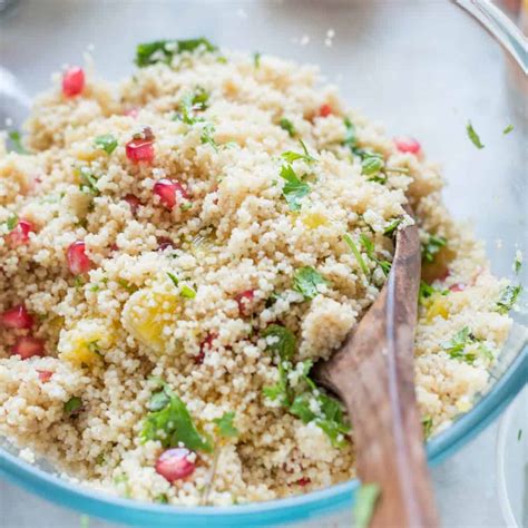 How much fat is in couscous salad with orange dressing - calories, carbs, nutrition