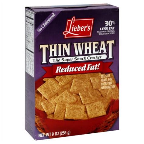 How much fat is in crackers, wheat, low salt - calories, carbs, nutrition