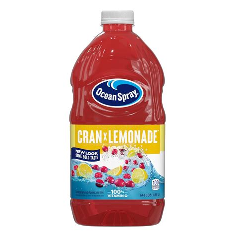 How much fat is in cran-lemonade - calories, carbs, nutrition