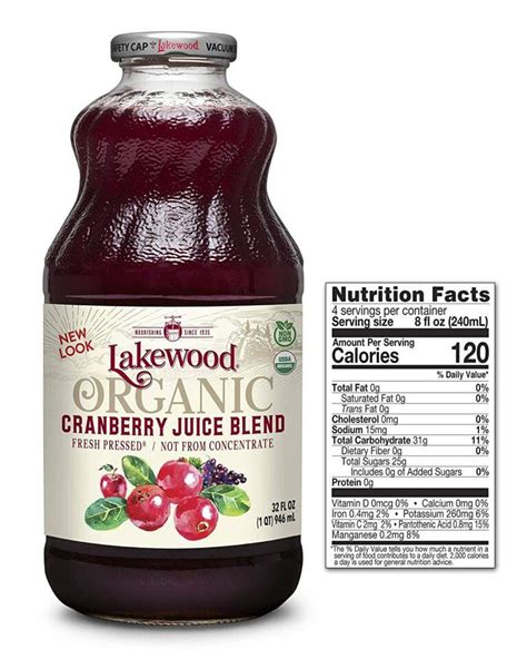 How much fat is in cranberry juice - calories, carbs, nutrition