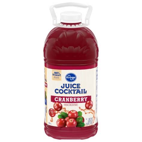 How much fat is in cranberry juice cocktail in can - calories, carbs, nutrition