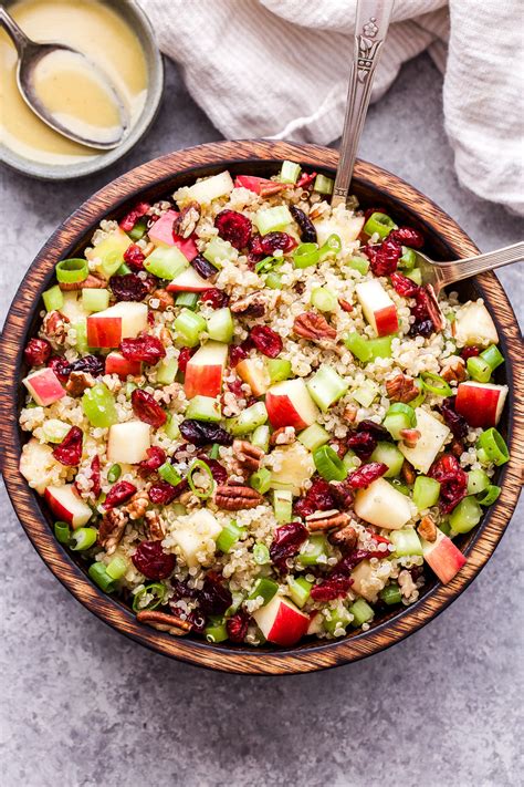 How much fat is in cranberry quinoa salad cup - calories, carbs, nutrition