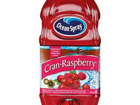 How much fat is in cranberry raspberry juice - calories, carbs, nutrition
