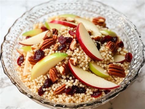 How much fat is in cranberry-apple couscous - calories, carbs, nutrition