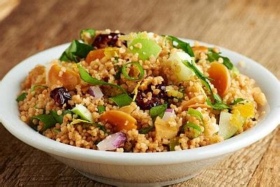 How much fat is in cranberry-apple couscous salad - calories, carbs, nutrition