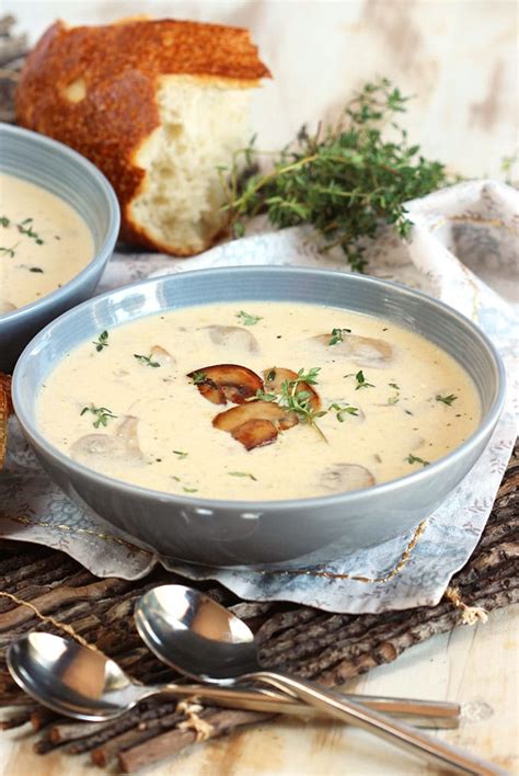 How much fat is in cream of mushroom soup - calories, carbs, nutrition