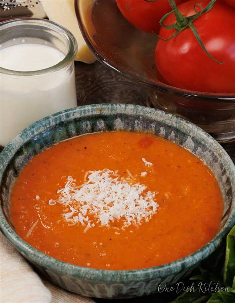 How much fat is in cream of tomato soup (36897.1) - calories, carbs, nutrition