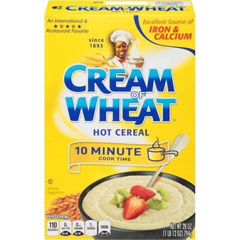 How much fat is in cream of wheat (farina) - calories, carbs, nutrition