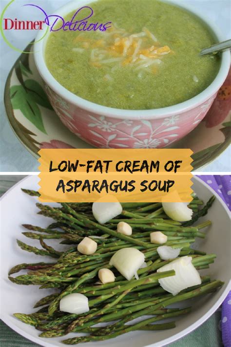 How much fat is in creamy asparagus soup - calories, carbs, nutrition