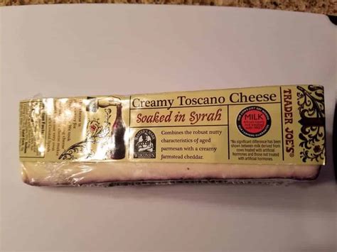 How much fat is in creamy toscano cheese - calories, carbs, nutrition