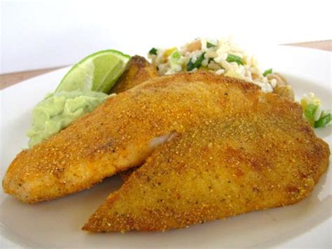 How much fat is in crispy cornmeal tilapia - calories, carbs, nutrition