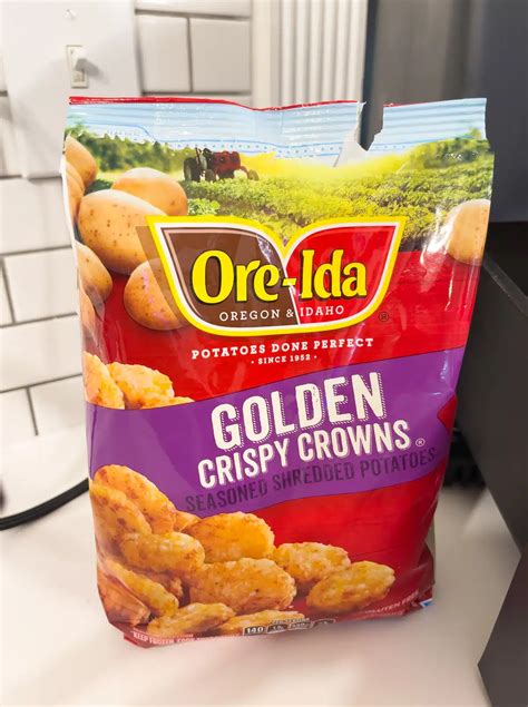 How much fat is in crispy crowns - calories, carbs, nutrition
