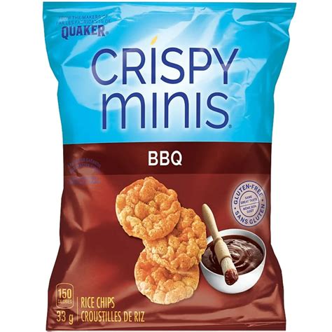 How much fat is in crispy minis bbq - calories, carbs, nutrition