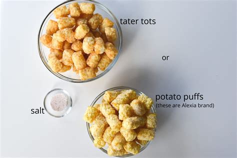 How much fat is in crispy tater puffs - calories, carbs, nutrition