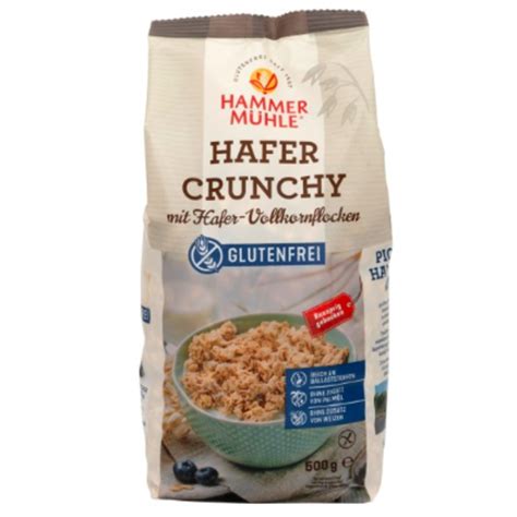 How much fat is in crunchy havermuesli gv en lv - calories, carbs, nutrition