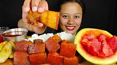 How much fat is in curried pork and watermelon (69557.0) - calories, carbs, nutrition