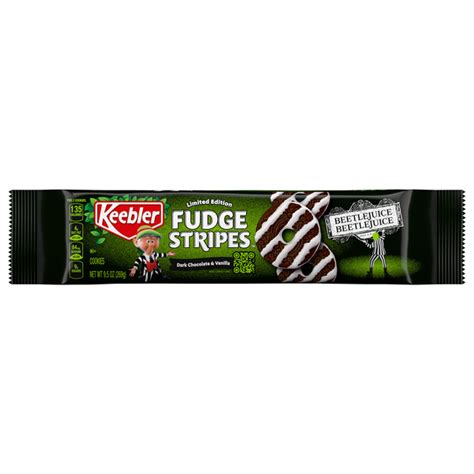 How much fat is in dark chocolate fudge stripes - calories, carbs, nutrition