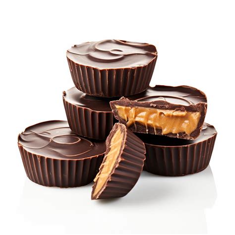 How much fat is in dark chocolate pb cups - calories, carbs, nutrition