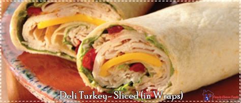 How much fat is in deli turkey wrap - calories, carbs, nutrition