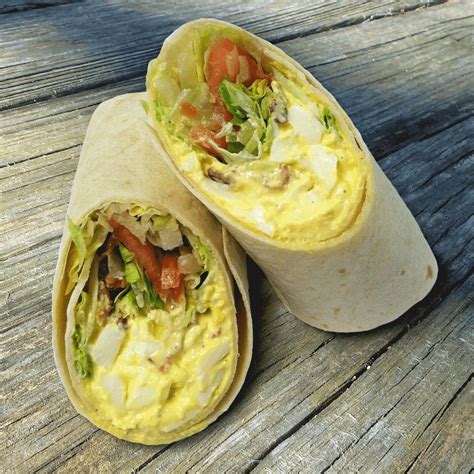 How much fat is in denver egg salad wrap - calories, carbs, nutrition