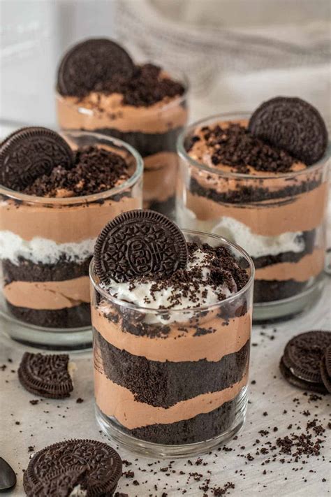 How much fat is in dessert parfait 5 oz pudding oreo crumble - calories, carbs, nutrition