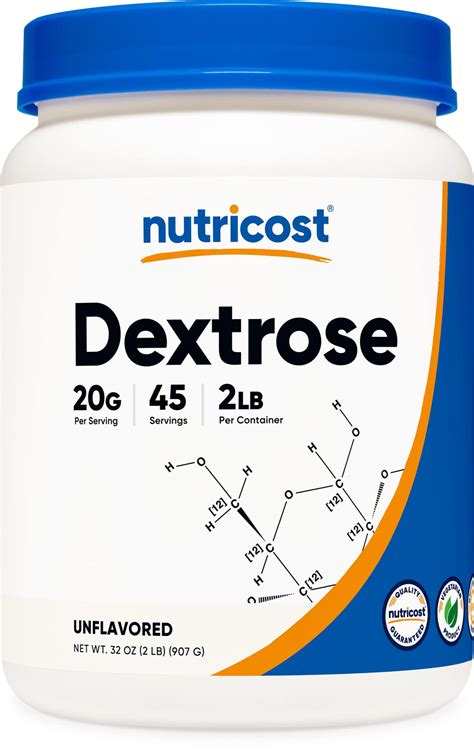 How much fat is in dextrose powder - calories, carbs, nutrition