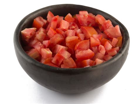 How much fat is in diced tomatoes - calories, carbs, nutrition