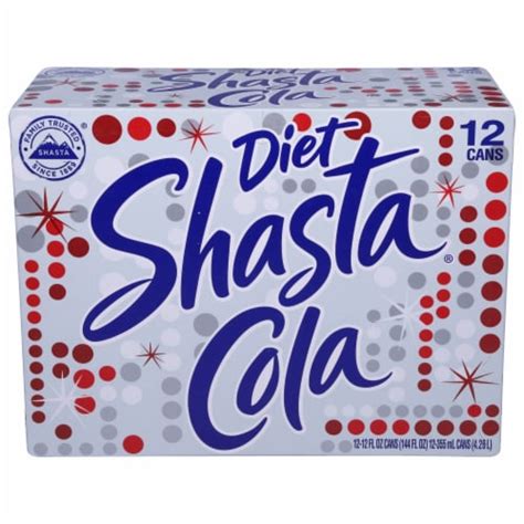 How much fat is in diet shasta cola - calories, carbs, nutrition