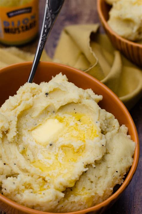 How much fat is in dijon mustard mashed potatoes - calories, carbs, nutrition