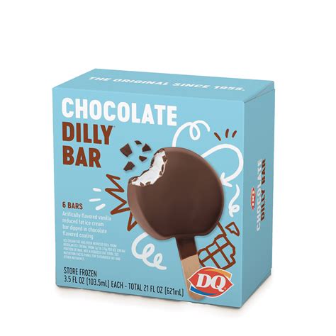 How much fat is in dilly bar - calories, carbs, nutrition