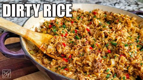 How much fat is in dirty rice - calories, carbs, nutrition