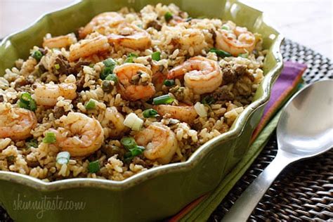 How much fat is in dirty rice pork shrimp combo plate - calories, carbs, nutrition