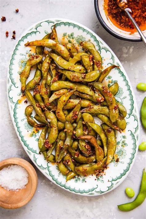 How much fat is in edamame with roasted onions - calories, carbs, nutrition