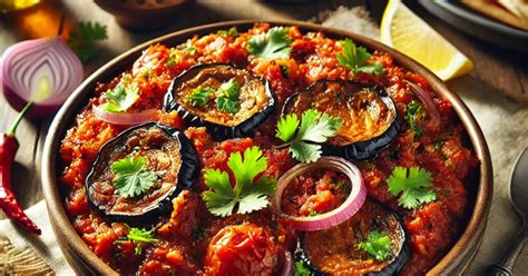 How much fat is in eggplant baingan bharta north indian 1/2 cup - calories, carbs, nutrition