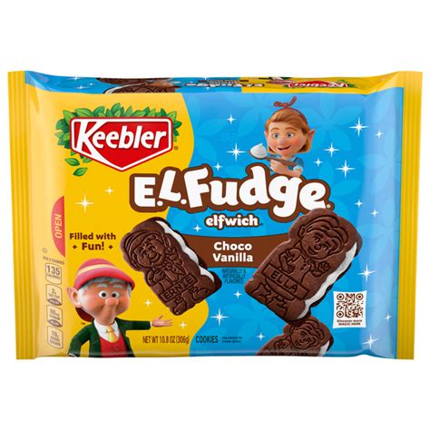 How much fat is in el fudge cookies - calories, carbs, nutrition