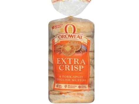 How much fat is in english muffin extra crisp - calories, carbs, nutrition