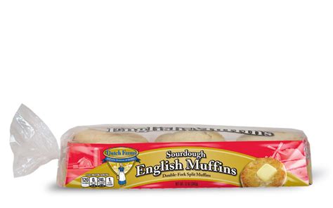 How much fat is in english muffin sourdough - calories, carbs, nutrition